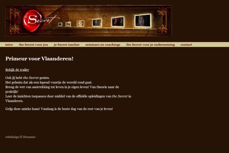 website The Secret Seminars